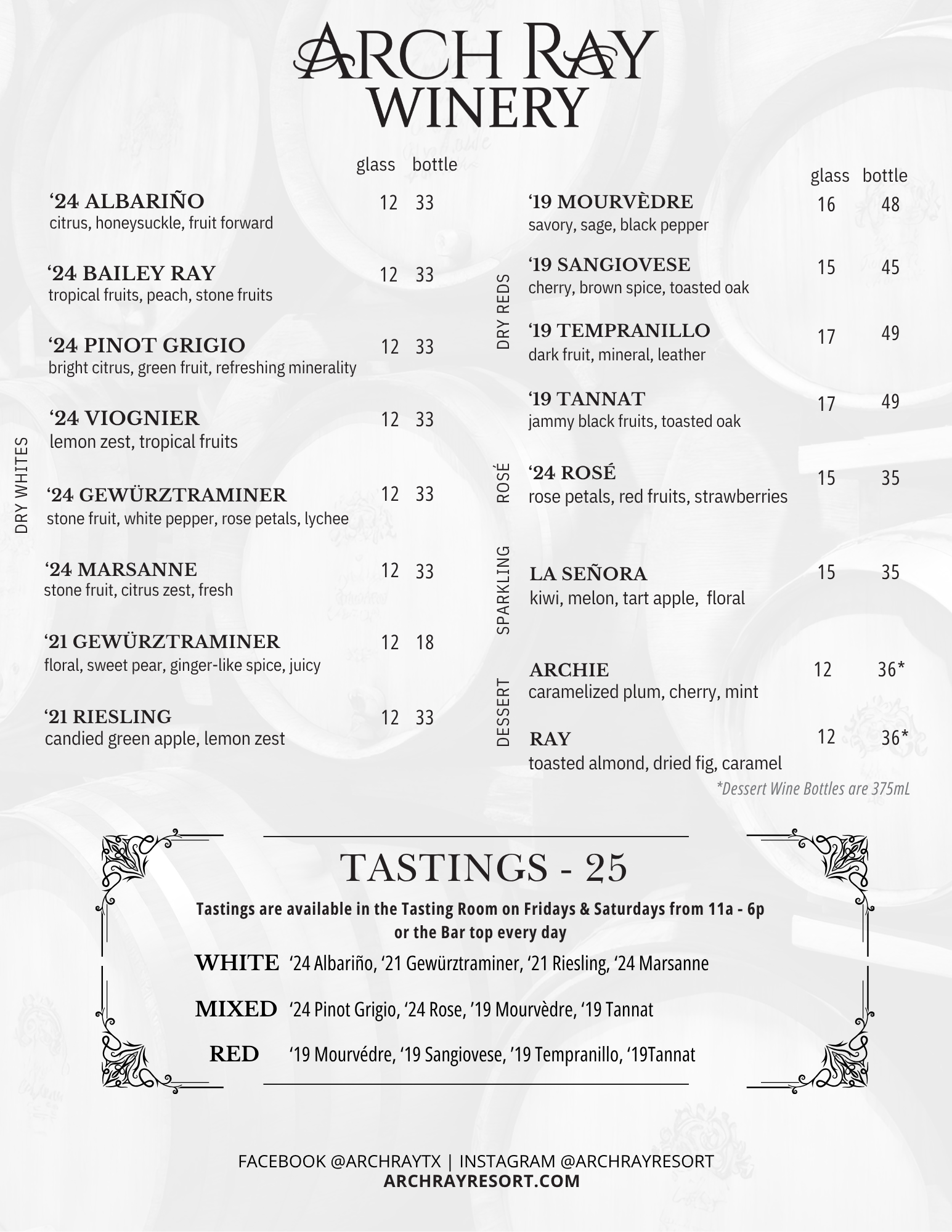 NEW WINE WO REDS