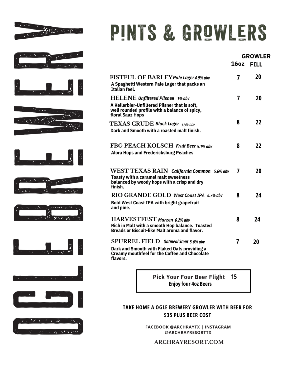 Beer Menu-1