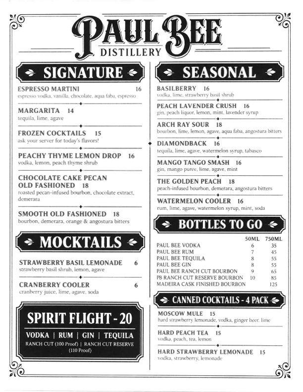 spirits-menu